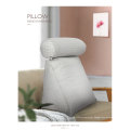 Lounger Sofa Bed Rest Back Pillow With Roller Support TV Reading Lumbar Back Support Adjustable Cushion